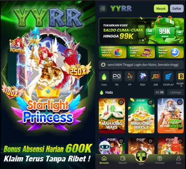 YYRR Login Resmi APK 2026
